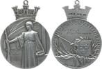 Schweden, Königreich, Stadt Stockholm Tragbare Silbermedaille Schützenmedaille, Stockholms Skytterförbund, zahlreiche Silberpunzen -