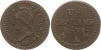 Frankreich, Directoire 1 Centime Paris -