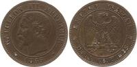 Frankreich, Kaiserreich 2 Centimes Napoleon III., 1852 - 1870, Marseille -