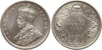 Indien 1/2 Rupie George V., 1910 - 1936, Calcutta -