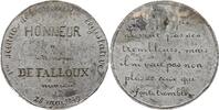 Frankreich, 2. Republik Zinnmedaille a.d. erste Sitzung der gesetzgebenden Versammlung, Minister De Falloux -
