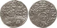 Schleswig-Holstein-Gottorp 1/24 Taler (Groschen) Johann Adolf, 1590 - 1616, Typ mit MONE . NOVA . SCLES . -