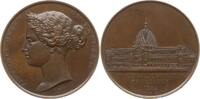 Großbritannien, Königreich Bronzemedaille Victoria, 1837 - 1901, v. Bovy und Massonnet, Universal Exhibition London -