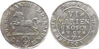 Braunschweig-Wolfenbüttel 6 Mariengroschen (1/6 Taler) Rudolf August und Anton Ulrich, 1685 - 1704, Braunschweig -