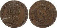 Frankreich, Königreich Bronzejeton Louis XV., v. Duvivier, auf Élie Col de Vilars, Dekan der medizinischen Fakultät -