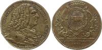Frankreich, Königreich Messingjeton Louis XV., v. Duvivier, a. Jean-Baptiste Boyer, Dekan der medizinischen Fakultät -