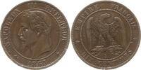Frankreich, Kaiserreich 10 Centimes Napoleon III., 1852 - 1870, Paris -