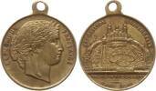 Frankreich, 3 Republik, Stadt Paris Kleine tragbare Messingmedaille Exposition Universelle, Palais du Trocadero -