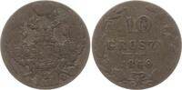 Kongresspolen 10 Groszy Nikolaus I., 1825 - 1855, Warschau -