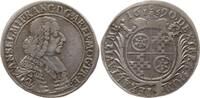 Mainz, Erzbistum 15 Kreuzer (1/4 Gulden) Anselm Franz von Ingelheim, 1679 - 1695, Erfurt -
