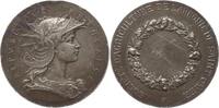 Frankreich, 3. Republik, St. Omer Versilberte Bronzemedaille v. Dubois, Landwirtschaftliche Prämie, ohne Gravur, nicht verliehen -