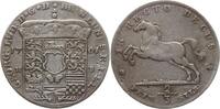Braunschweig-Calenberg-Hannover 2/3 Taler Feinsilber Georg I. Ludwig, 1698 - 1714, Clausthal -