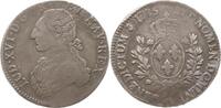 Frankreich, Königreich Ecu aux branches d'olivier Ludwig XVI., 1774 - 1793, Paris -
