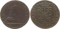 Frankreich, Nevers & Rethel 2 Liards Charles I. Gonzaga, 1601 - 1637 -
