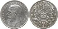 1 Crown 1930 Großbritannien, Königreich George V., 1910 - 1936, Wreath type, Auflage 4847 Stück Selten, sehr schön - vorzüglich, min. Kr.
