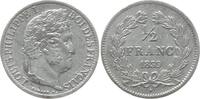 Frankreich, Königreich 1/2 Franc Louis Philippe I., 1830 - 1848, Paris -