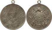 Tragbare Bronzemedaille 1887 Schweiz - Genf v. Lauer, Nürnberg, Eidgenössisches Schützenfest (Tir fédéral) Fast vorzüglich, mitgeprägte Öse, min....