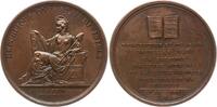 Frankreich, Constitution Bronzemedaille v. Duvivier, auf die Verfassung, Personifikation der Republik sitzt n. l. / Buch -