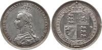 Großbritannien 1 Shilling Victoria, 1837 - 1901 -