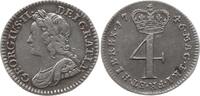 Großbritannien 4 Pence George II., 1727 - 1760 -