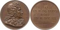 Frankreich, Königreich Bronzemedaille v. Domard, a.d. Marschall u. Gouverneur v. Luxemburg, Nicolas Catinat, 1637-1712 -