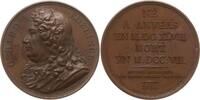 Frankreich, Königreich Bronzemedaille v. Gatteaux, a.d. flämischen Kupferstecher Gérard Edelinck, 1640 - 1707 -