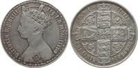 Großbritannien Gothic Florin (2 Shillings) Victoria, 1837 - 1901 -