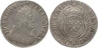 Frankreich, Königreich 1/2 Ecu aux palmes Louis XIV., 1643 - 1715, Lille -