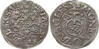 Schleswig-Holstein-Gottorp 1/24 Taler (Groschen) Johann Adolf, 1590 - 1616, mit Titel Rudolf II. -