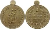 Frankreich, 2. Republik Kleine Messingmedaille Décret de Colonisation d'Algérie, Honneur aux braves colons en Algérie -