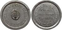 Frankreich, 2. Republik, Stadt Lyon Zinnmedaille Mars 1848 Courtet, President, Club du Palais des Arts, Salle de la Bourse -