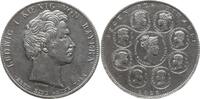 Bayern, Königreich Geschichtstaler Ludwig I., 1825 - 1848, Segen des Himmels -