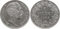 Bayern, Königreich 1 Gulden Maximilian II. Joseph, 1848 - 1854 -