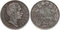 Bayern, Königreich 1 Gulden Maximilian II. Joseph, 1848 - 1854 -
