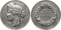 Frankreich, 3. Republik, Hauts-de-France Silbermedaille Preismedaille der Metzger, Foire des Rameaux, Palmsonntagsfest in Bergues -