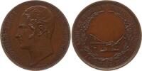 Belgien, Königreich Bronzemedaille Leopold I., 1831 - 1865, v. Jehotte, Gartenbau- und Landwirtschaftsausstellung -