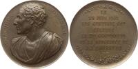 Schweiz - Genf Bronzemedaille v. Schlütter u. Bonneton, 200. Geburtstag von Jean-Jaques Rousseau, 1712 - 1778 -