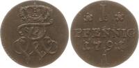 Preußen, Königreich 1 Pfennig Friedrich Wilhelm II., 1786 - 1797, Berlin -