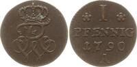 Preußen, Königreich 1 Pfennig Friedrich Wilhelm II., 1786 - 1797, Berlin -