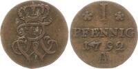 Preußen, Königreich 1 Pfennig Friedrich Wilhelm II., 1786 - 1797, Berlin -