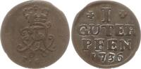 Preußen, Königreich 1 Guter Pfennig Friedrich Wilhelm I., 1713 - 1740, Berlin -