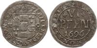 Münster, Bistum 6 Pfennig Friedrich Christian von Plettenberg 1688 - 1706 -