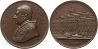 Kirchenstaat / Vatikan Bronzemedaille Pius XI., 1922-1939, v. Mistruzzi, auf die Erweiterung des Knabenseminars -