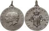 Italien, Haus Sayoyen Tragbare versilberte Bronzemedaille Umberto II., 1946 - 1983, v. Paulus, Hochzeit Maria mit Alexander v. Jugoslawien -