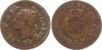Frankreich, Königreich Liard Louis XVI., 1774 - 1793, Lyon -