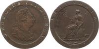 Großbritannien 1 Penny George III., 1760 - 1820 -