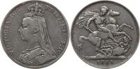 Großbritannien 1 Crown Victoria, 1837 - 1901 -