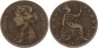 Großbritannien 1/2 Penny Victoria, 1837 - 1901 -