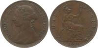 Großbritannien 1/2 Penny Victoria, 1837 - 1901 -