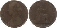 Großbritannien 1 Penny Victoria, 1837 - 1901 -